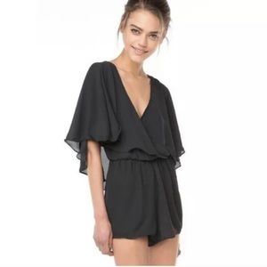 Brandy Melville-John Galt California Black Romper